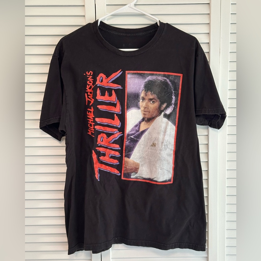 Michael Jackson  THRILLER Vintage Style T-shirt - Size Large